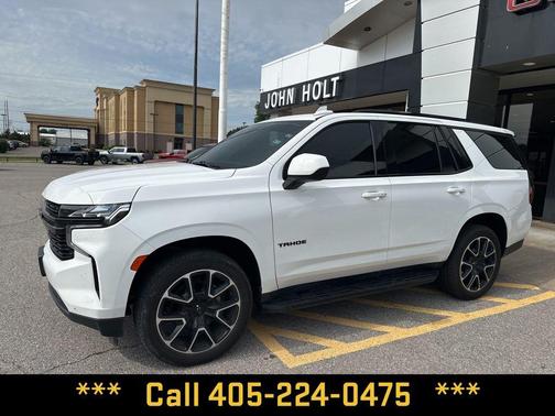 Summit White 2023 Chevrolet Tahoe 4WD RST