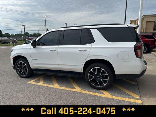 Summit White 2023 Chevrolet Tahoe 4WD RST