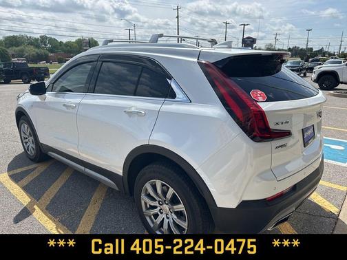 Crystal White Tricoat 2021 Cadillac XT4 Premium Luxury