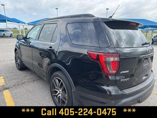 Agate Black Metallic 2019 Ford Explorer Sport