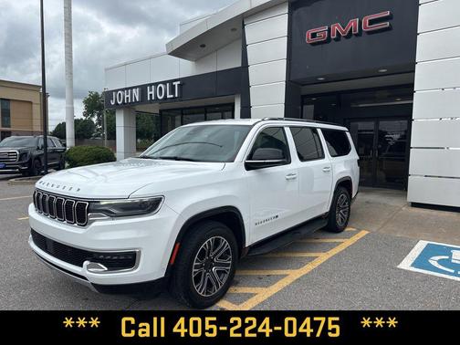 Bright White Clearcoat 2024 Jeep Wagoneer L Series II 4x4