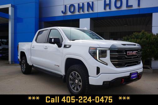 Summit White 2024 GMC Sierra 1500 AT4