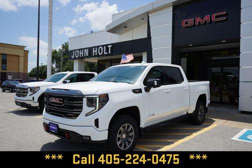 Summit White 2024 GMC Sierra 1500 AT4