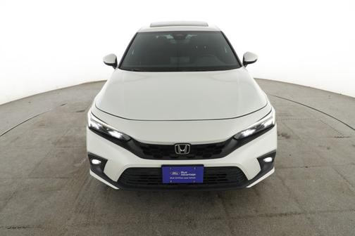 White 2022 Honda Civic SPORT TOURING