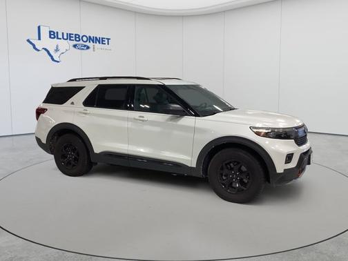 STAR WHITE MET TRI-COAT 2022 Ford Explorer TIMBERLINE