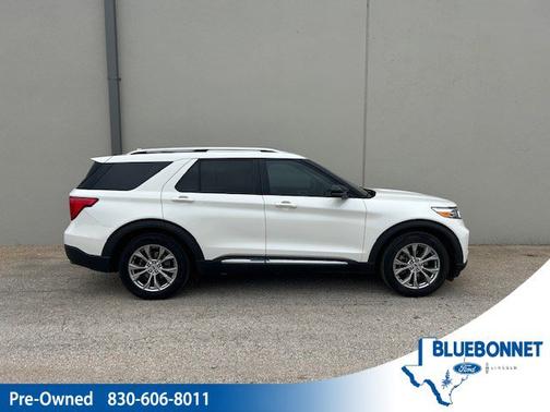 STAR WHITE MET TRI-COAT 2021 Ford Explorer LIMITED
