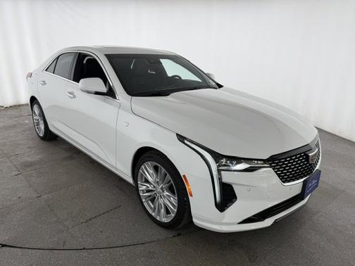 Summit White 2026 Cadillac CT4 PREMIUM LUXURY