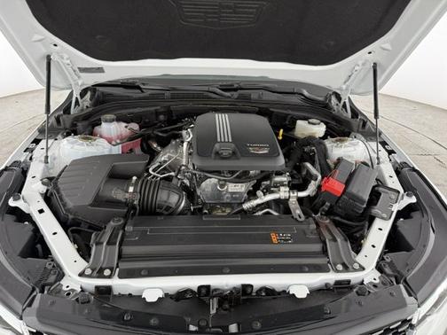 Summit White 2026 Cadillac CT4 PREMIUM LUXURY
