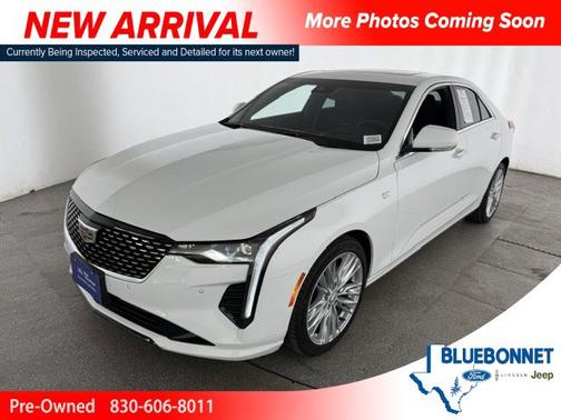 Summit White 2026 Cadillac CT4 PREMIUM LUXURY