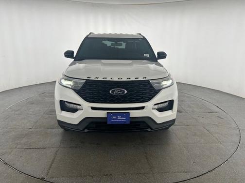STAR WHITE MET TRI-COAT 2022 Ford Explorer ST-LINE