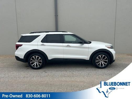 STAR WHITE MET TRI-COAT 2022 Ford Explorer ST-LINE
