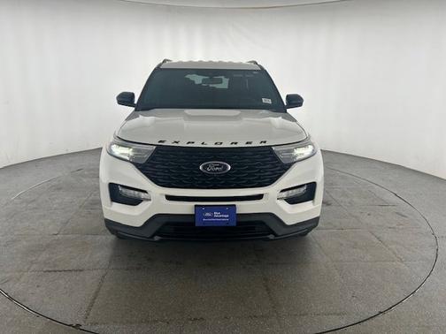 STAR WHITE MET TRI-COAT 2022 Ford Explorer ST-LINE