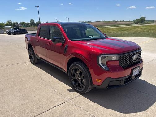 Ruby Red Metallic Tinted Clearcoat 2026 Ford Maverick Lariat