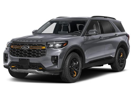 Gray 2026 Ford Explorer Tremor
