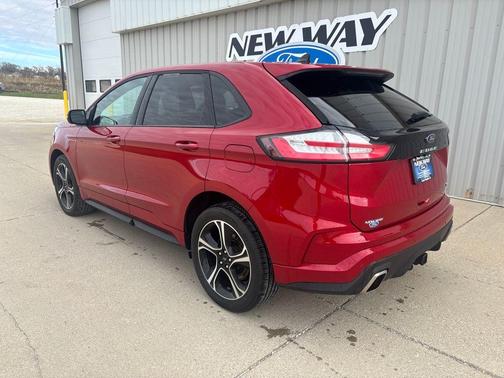 Red Metallic 2024 Ford Edge ST