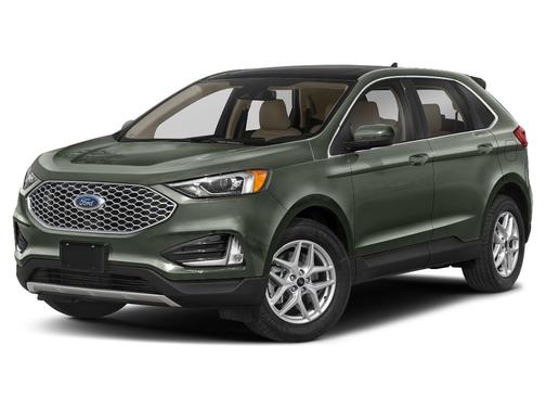 Green Metallic 2023 Ford Edge SEL