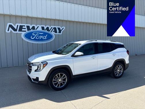 Summit White 2023 GMC Terrain SLT