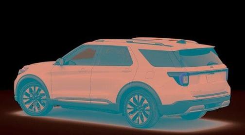 Star White 2026 Ford Explorer Platinum