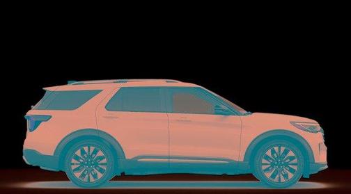 Star White 2026 Ford Explorer Platinum