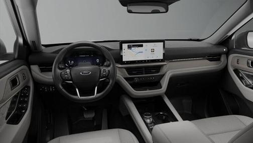 Star White 2026 Ford Explorer Platinum
