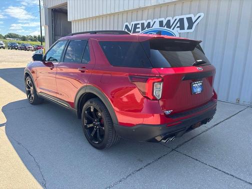 Red Metallic 2021 Ford Explorer ST