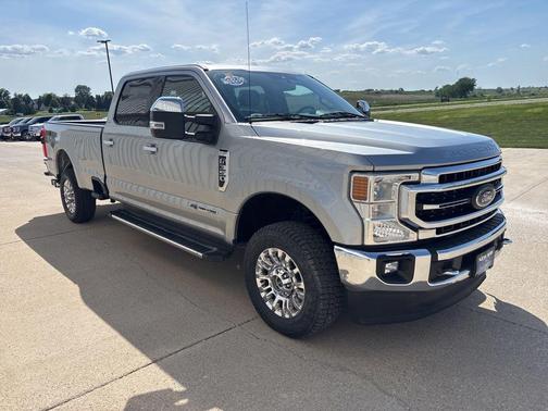 Iconic Silver Metallic 2021 Ford F-350 Lariat Super Duty