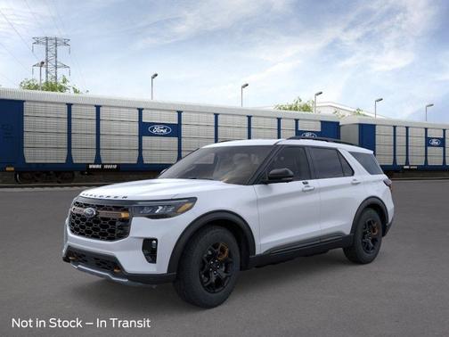 Space White Metallic 2026 Ford Explorer Tremor