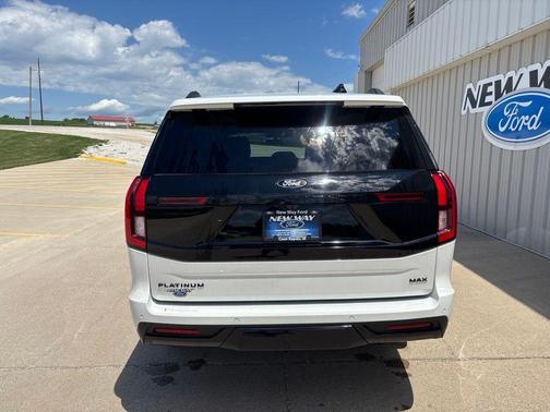 White Metallic 2026 Ford Expedition Max Platinum