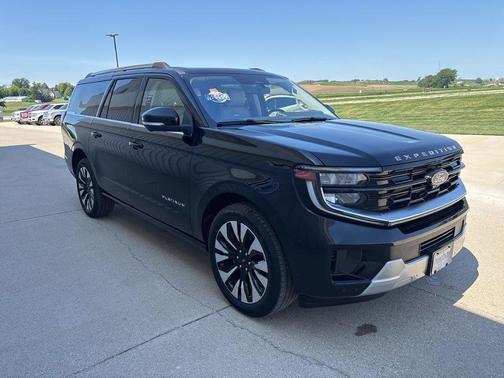 Black Metallic 2025 Ford Expedition Max Platinum