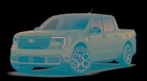 Azure Gray Metallic 2026 Ford Maverick Lariat