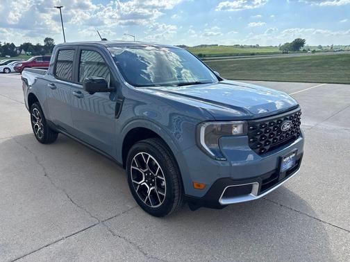 Azure Gray Metallic 2026 Ford Maverick Lariat