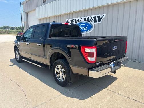 Blue 2021 Ford F-150 Lariat