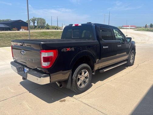 Blue 2021 Ford F-150 Lariat