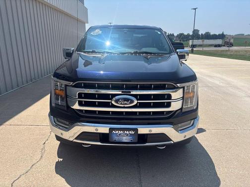 Blue 2021 Ford F-150 Lariat