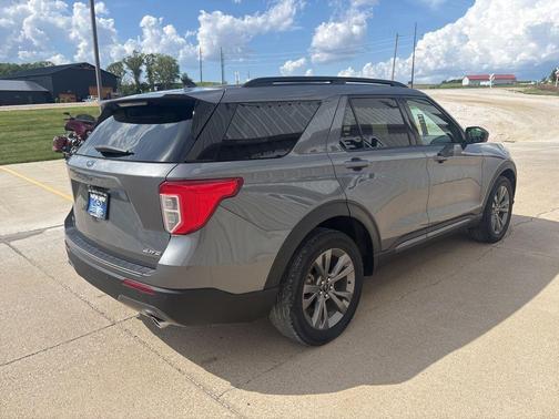Gray Metallic 2021 Ford Explorer XLT