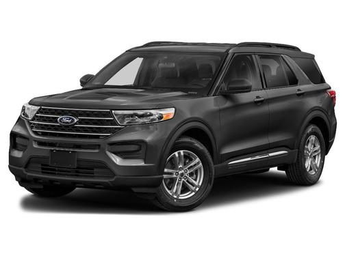 Gray Metallic 2021 Ford Explorer XLT
