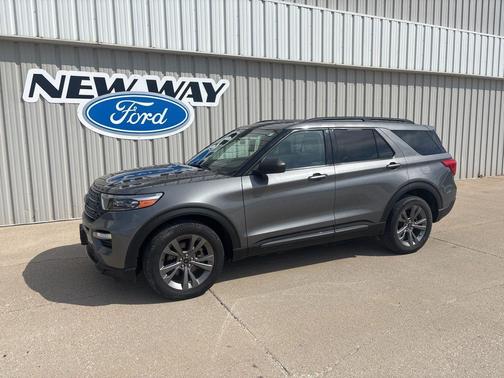 Gray Metallic 2021 Ford Explorer XLT