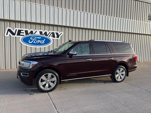 Red Metallic 2024 Ford Expedition Max Platinum