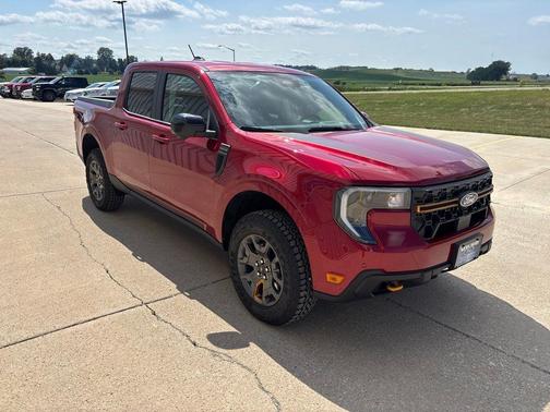 Ruby Red Metallic Tinted Clearcoat 2026 Ford Maverick Tremor