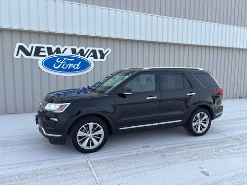 Shadow Black 2018 Ford Explorer Limited