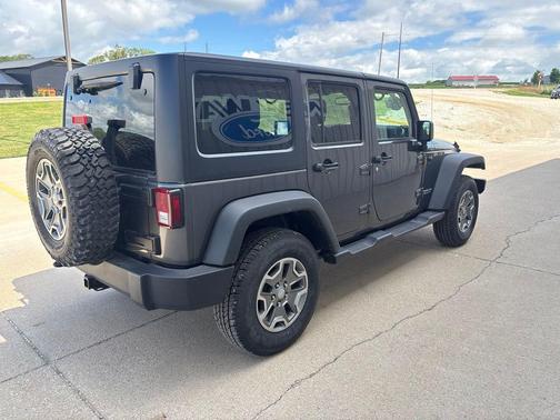 Granite Crystal Clearcoat Metallic 2017 Jeep Wrangler Unlimited Rubicon
