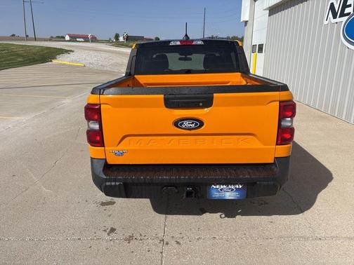 Orange Fury 2026 Ford Maverick XLT