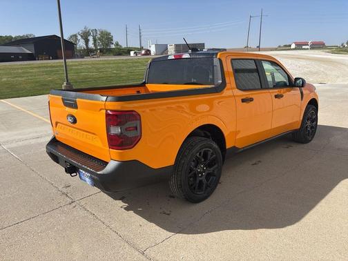 Orange Fury 2026 Ford Maverick XLT