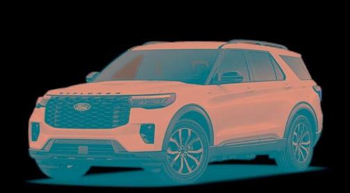 Star White 2027 Ford Explorer ST-Line