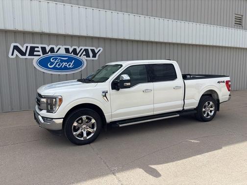 Star White 2022 Ford F-150 Lariat