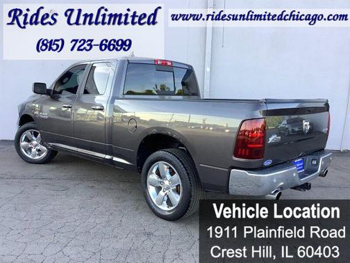 Granite Crystal Metallic Clearcoat 2014 RAM 1500 Big Horn
