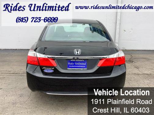 Crystal Black Pearl 2014 Honda Accord LX