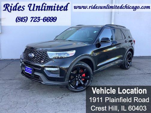 Agate Black 2020 Ford Explorer ST