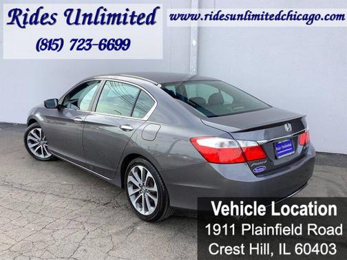 Modern Steel Metallic 2015 Honda Accord Sport