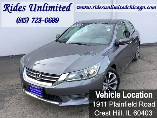 Modern Steel Metallic 2015 Honda Accord Sport